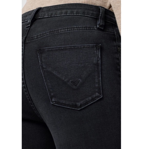 Hudson Jeans Black Flare & Wide Leg Women's Jeans - Picture 4 of 16